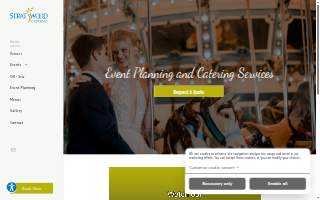 Stratwood Catering website