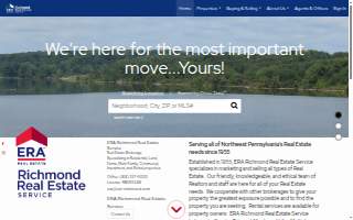 ERA Richmond Real Estate Service - Meadville website