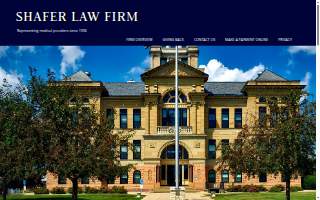 Shafer Law Firm website
