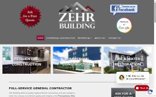 Zehr Building LLC website