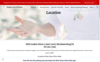 Happie Soul Wellness website