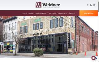 Weidner Construction Services website