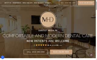 Media Hometown Dental website