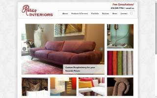 Rosen Interiors website