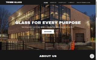 Trimm Glass Co website