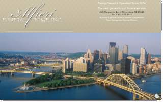 Alfieri Funeral Home Inc. website