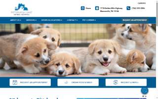 Pittsburgh East Animal Hospital website