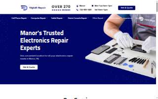 TripleD iRepair Manor website