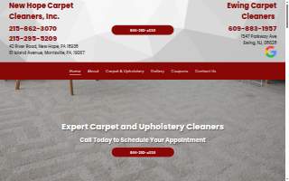 New Hope Carpet Cleaners Inc of Morrisville website