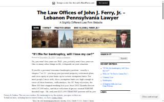 Law Offices of John J. Ferry, Jr. website