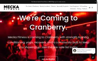 Mecka Fitness - Mt. Lebanon website