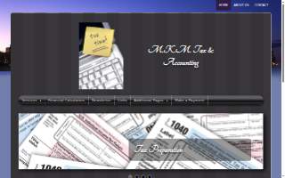 MKM Tax & Accounting website