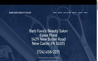 Barb Fava's Beauty Salon website