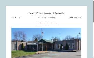 Haven Convalescent Home website