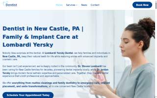 Lombardi Yersky Dentistry website