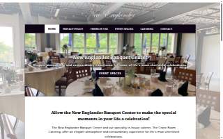 New Englander Banquet Center website