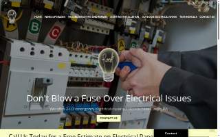 Rock Light Electric website