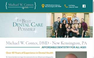 Dr. Michael W. Contes, DMD website