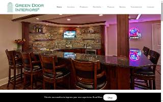 Green Door Interiors website