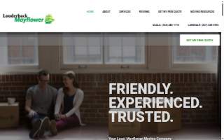 Louderback Moving Services website