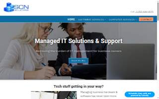 SCN Solutions website