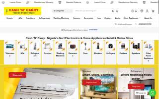 Carry All Products website