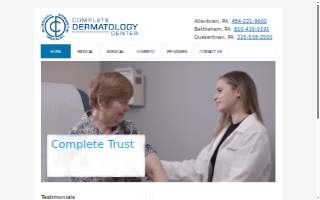 Complete Dermatology Center website