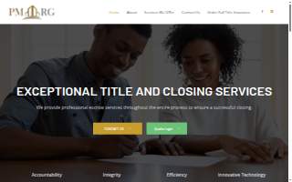 PMRG Solutions website