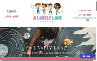 A Lovely Lane Daycare LLC website