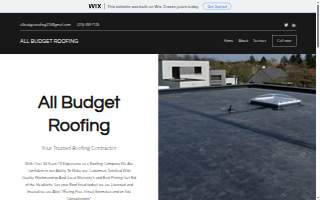 All Budget Roofing website