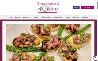 Annemarie’s Cuisine Catering website