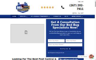 Bed Bug Exterminator Philly website