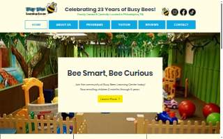Busy Bees Learning Center website