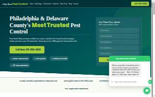 City Best Pest Control website
