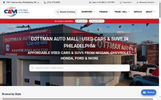 Cottman Auto Mall website