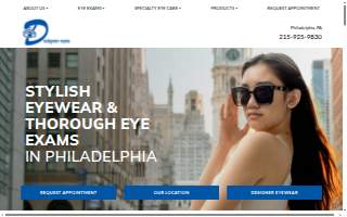 Designer Eyes website