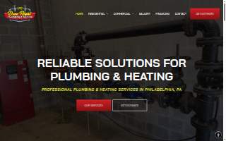 Done Right Plumbing & Heating website