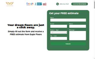 Eagle Floors website