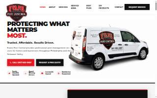 Evans Pest Control Inc website