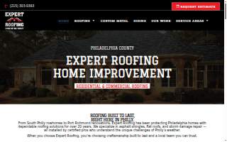Expert Roofing & Home Improvements website