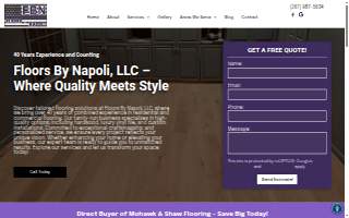 Floors By Napoli LLC website