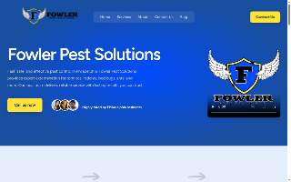 Fowler Pest Solutions website