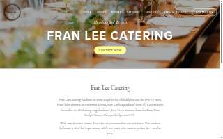 Fran Lee Catering website