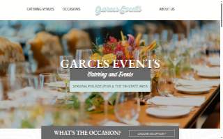 Garces Events website