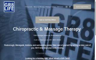 Great Life Chiropractic & Massage website