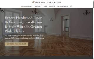Hudson Hardwood website
