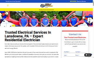 JDV Electric website