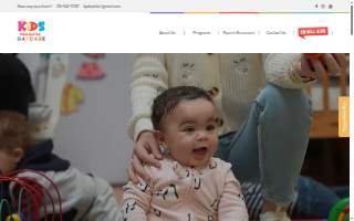 Kids Paradise Daycare website