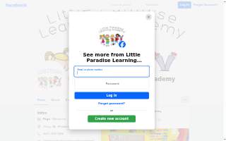 Little Paradise Learning Academy website
