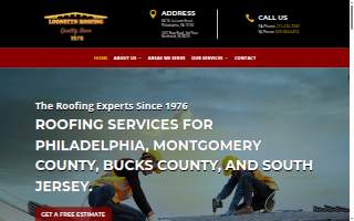 Loonstyn Roofing website